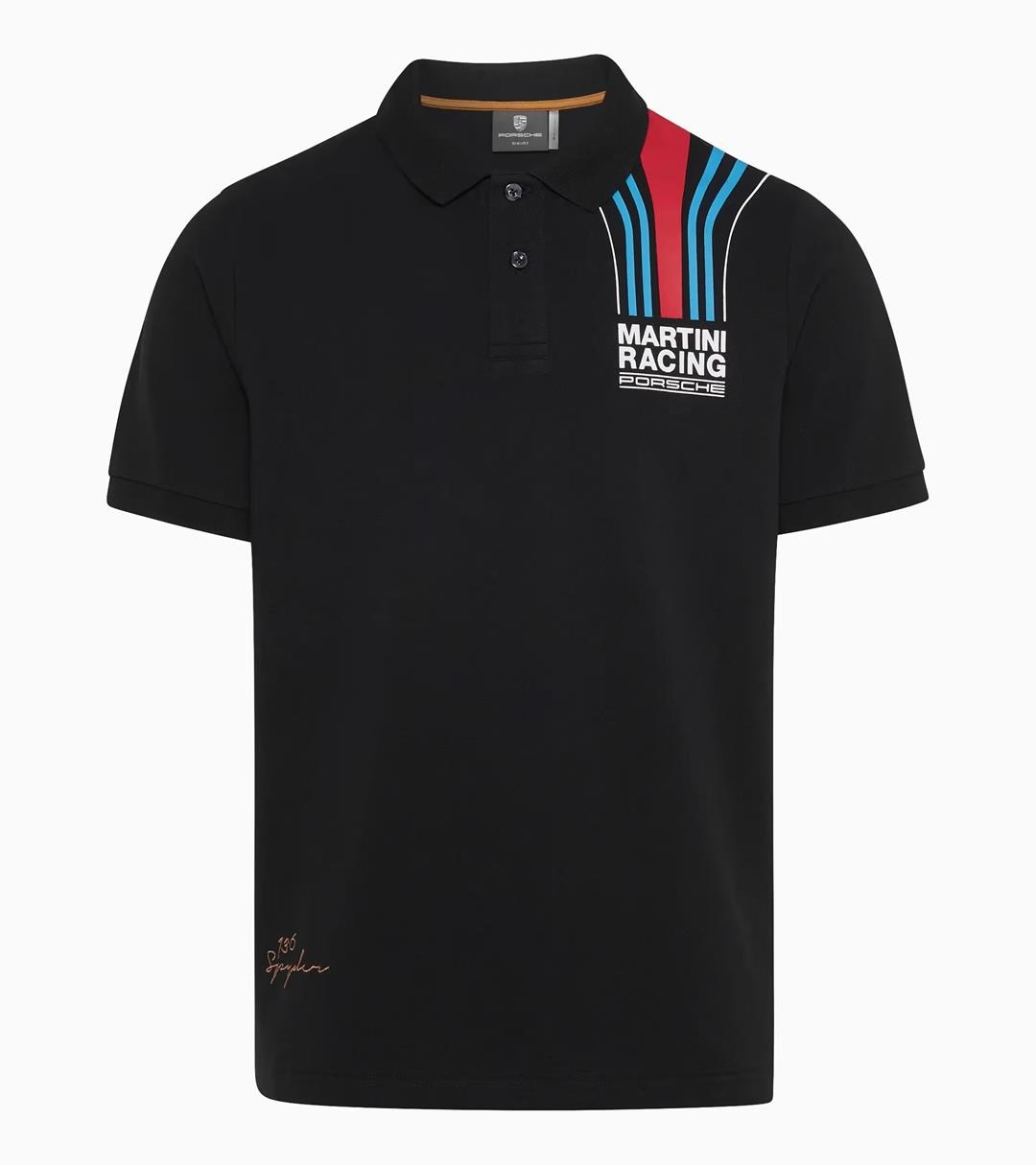 Polo negro de caballero – MARTINI RACING